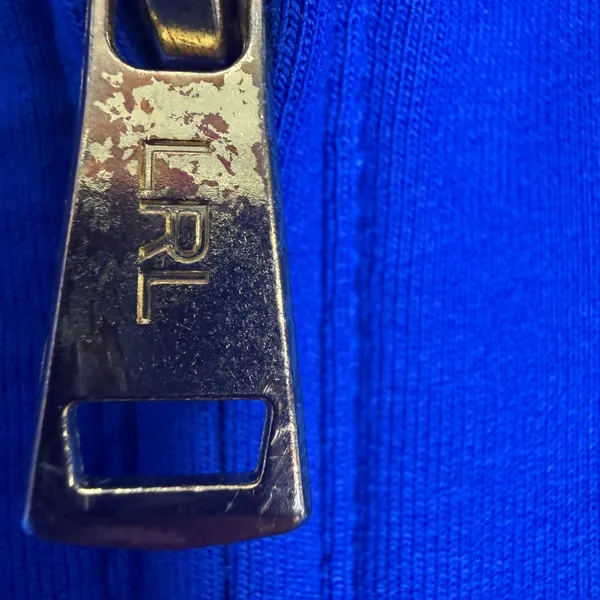 Lauren Ralph Lauren Size-XXL Women Jacket Royal Blue Black Full Zip Track - Image 5
