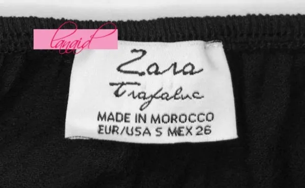 ZARA Ruffle Detail Off-The-Shoulder Top Black Relaxed Flowy Shoulderless Blouse - Image 5