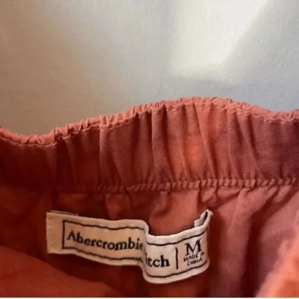 Abercrombie & Fitch Poplin Off The Shoulder Mini Dress - Image 4