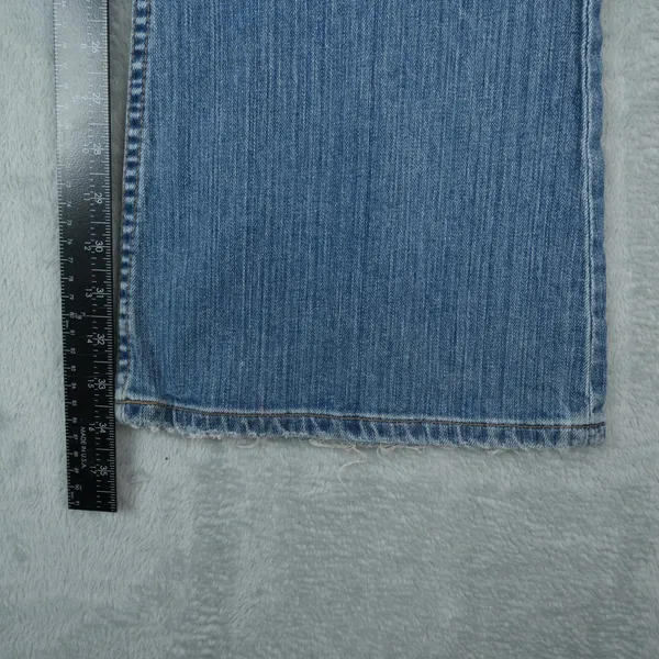 BKE Denim 1967 Jeans Women 32x34 Blue Star Stretch Bootcut Low Rise Distressed - Image 9