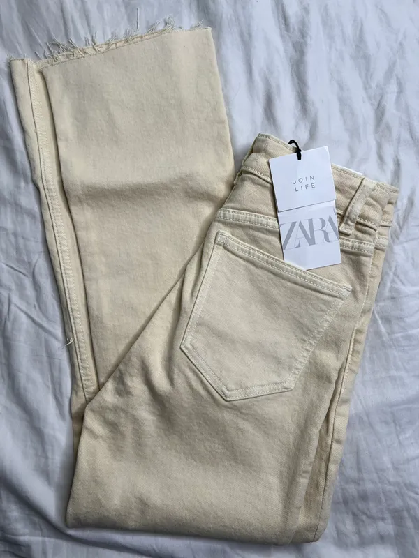 ZARA Crop Flare Jeans - Image 2