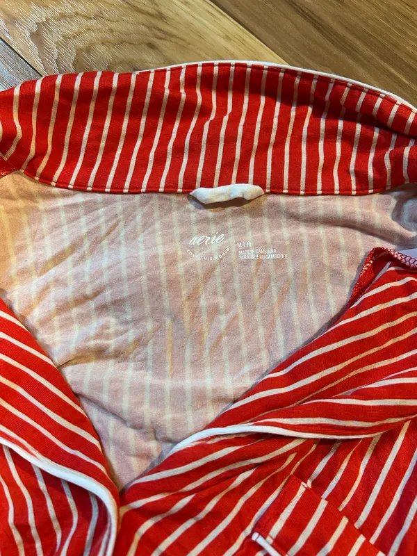 Aerie Pajama Shirt Long Sleeve - Image 2