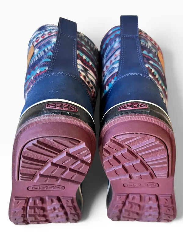 Keen Elsa Dress Blues Sherpa Lined Waterproof Winter Boots - Image 11