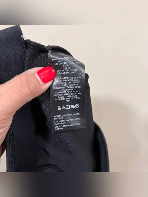 NWT The Margot Kick-Flare Cropped Pants by Maeve size XL black Anthropologie - Image 11