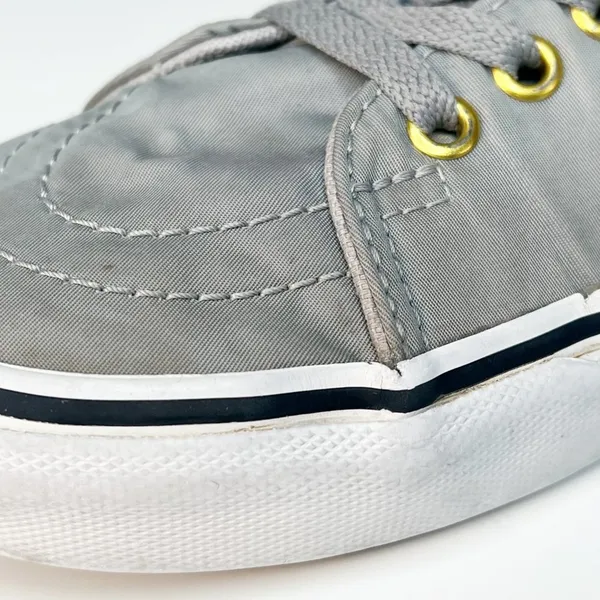 Vans Old Skool Grey Hi Top Skate Sneakers Shoes Grey Women 8 / Men 6.5 - Image 11