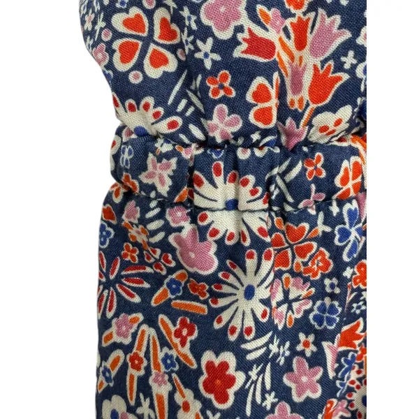J.Crew Womens Liberty‎ Floral Mixed Print Tiered Ruffle Midi Dress Size Large - Image 9