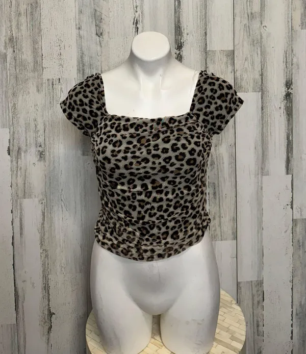 Cheetah Crop Top Multi Size M - Image 2
