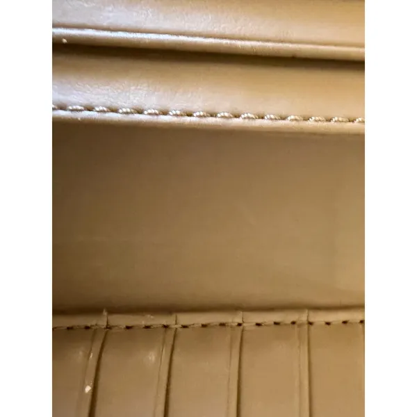 Coach Ashley Slim Envelope Wallet Camel Tan Leather Organizer Wallet - Image 12