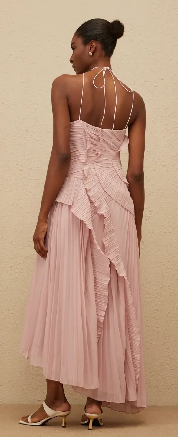 Purple Maxi Dress Pink - Image 2