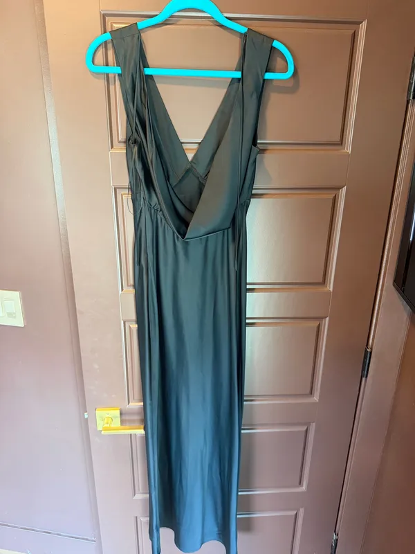 Abercrombie Satin Maxi Dress - Image 2