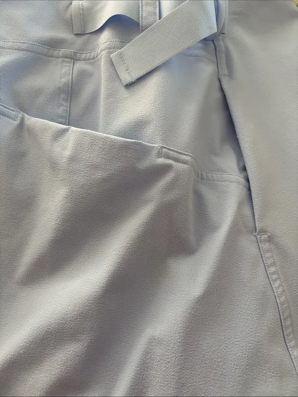 Lululemon Pale Blue Athletic Skort with Side Tabs - Image 4
