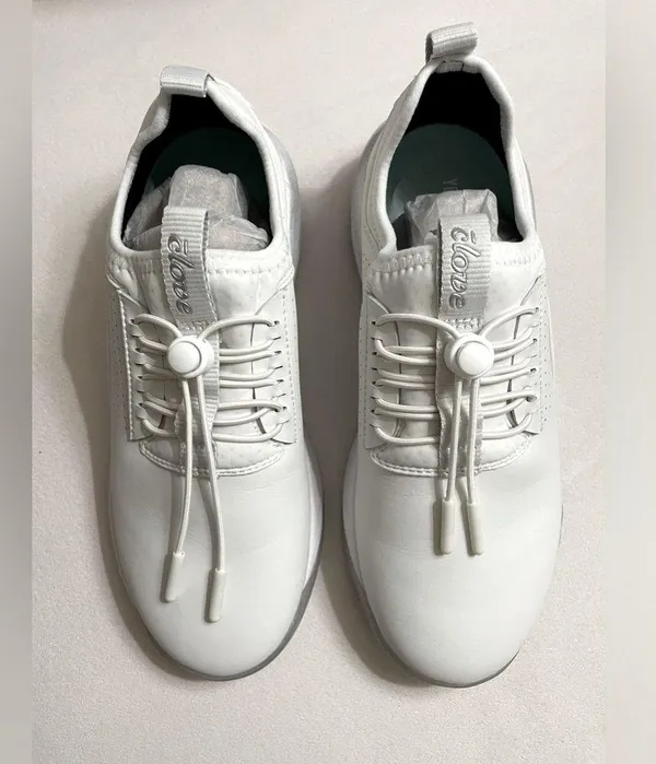 NEW Clove White Classic Nurse Shoes Size 6.5 Sneakers - Image 7