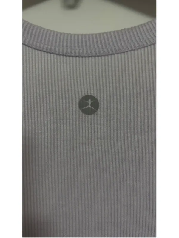 Danskin Women’s Lavender Ribbed Racerback Tank Top – Size Medium - Image 3