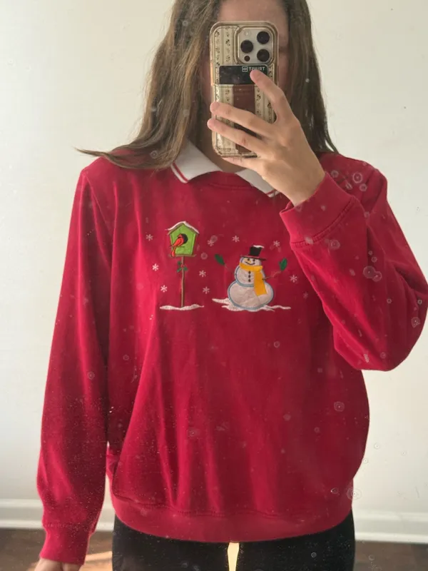 Red Christmas Sweater - Image 3