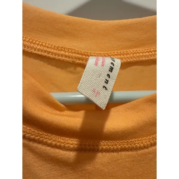 Free People Movement Cadence Layering Tee Top In Orange, Small, New - Image 4
