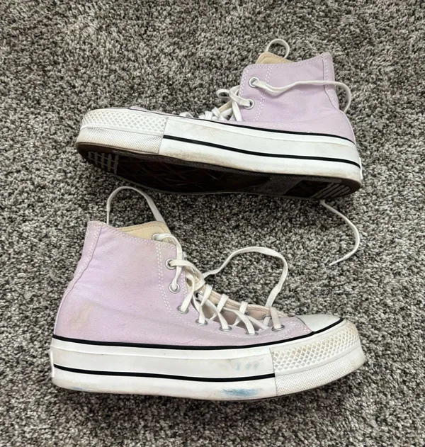 Purple Converse High-Top - Image 3