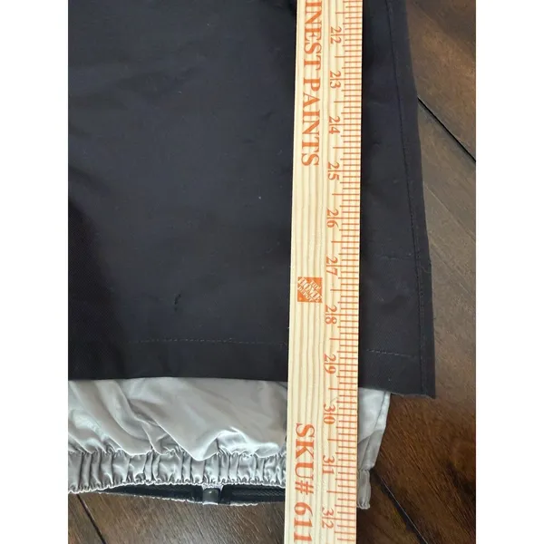 Burton Dryride Black Waterproof Insulated Snow Pants woman S Cargo Ski Snowboard - Image 15