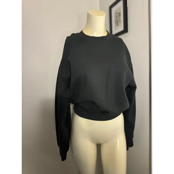 Skims Size Small Midnight Pullover Sweater No Hoodie 100% Cotton AP-POV-0839 - Image 9