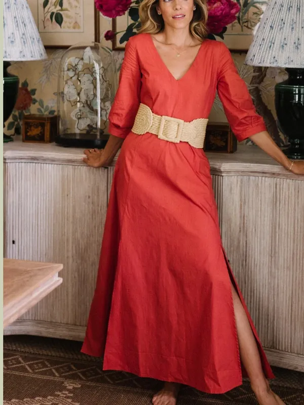 Parterre MARGOT DRESS in poppy 4 nwt - Image 2
