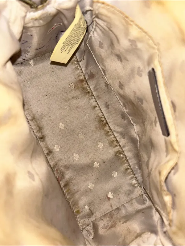kate spade taupe Small dome satchel with gold Hardware & Removable Strap - Image 13