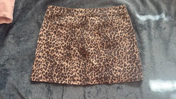 JBD Jeans boutique cheetah print mini skirt - Image 3
