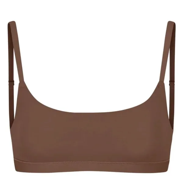 SKIMS‎ Fits Everybody Scoop Neck Bralette Jasper XS 2025 - Image 3