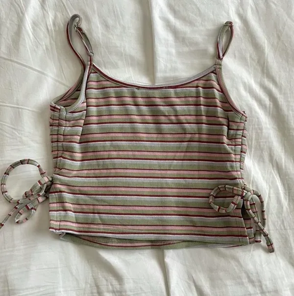 Striped Crop Cami - Image 5