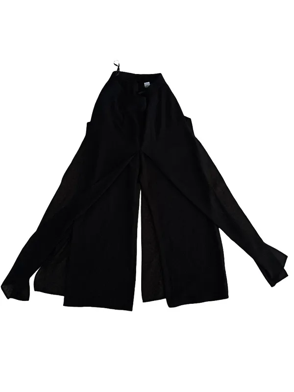 MSK Wide-Leg Black Palazzo Pants - Image 2