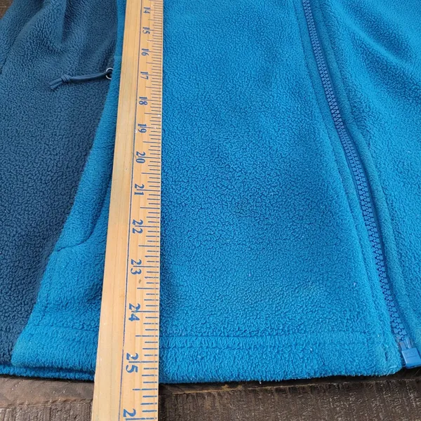 The North Face Khumbu Fleece Jacket Womens Large Blue Full Zip Soft Outdoor - Image 6