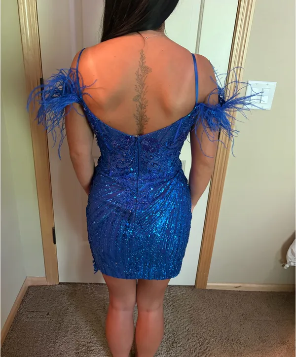 Cobalt Portia & Scarlett Special Occasion Dress - Image 2
