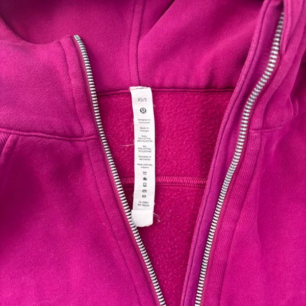Lululemon Scuba Cropped Hoodie - Image 2