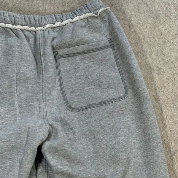 Free People Movement Hot Shot Geometric Patchwork Wide Leg Sweatpants‎ Gray XS - Image 12
