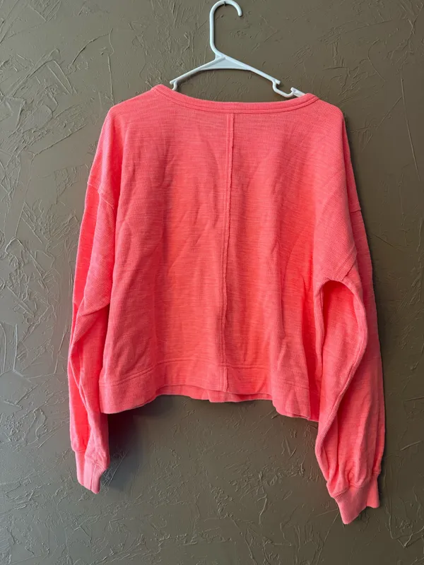 Aerie Pink top long sleeved - Image 3