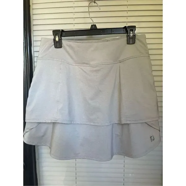 Footjoy Performance Layered Athletic Skort Gray Size L - Image 9
