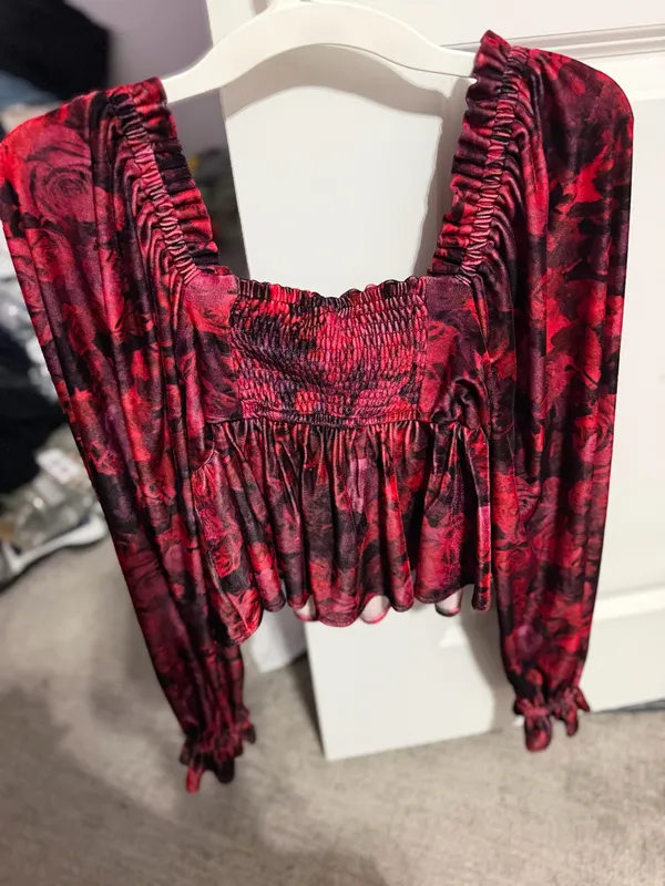 Shirt Red Size M - Image 3