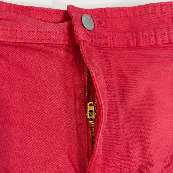Universal Threads Red Sailor Shorts Womens Size 14 High Rise Denim Mini Shorts - Image 12