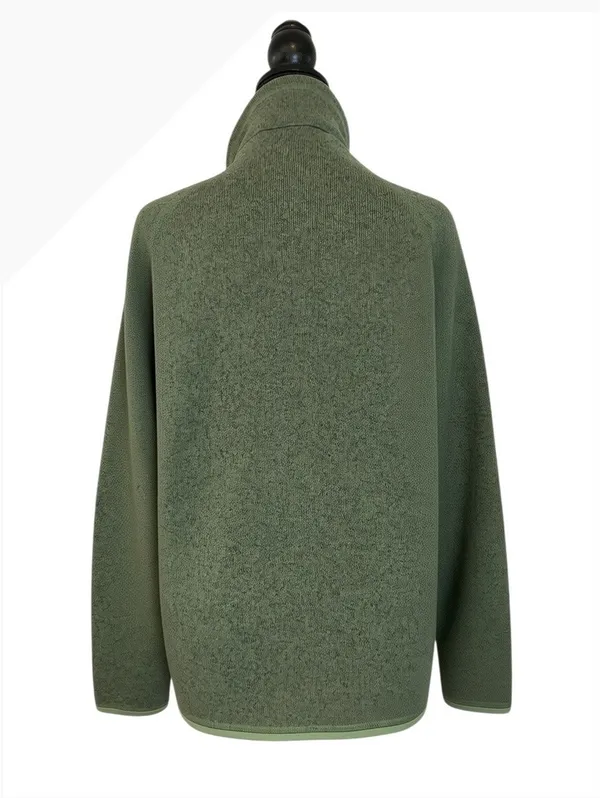 Patagonia Women's Full Zip Fleece Jacket Green Size Small - Image 3