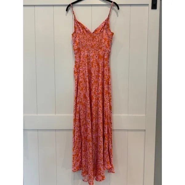ASTR the Label Women's Floral Cutout Maxi Dress - Orange Pink Summer‎ - Image 4