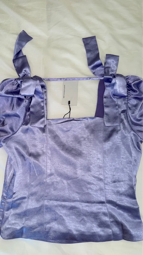 Greylin Purple Blouse - Image 3