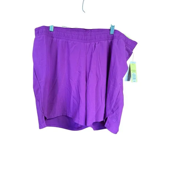 All in Motion womans Size XL Athletic Shorts purple NWT - Image 2
