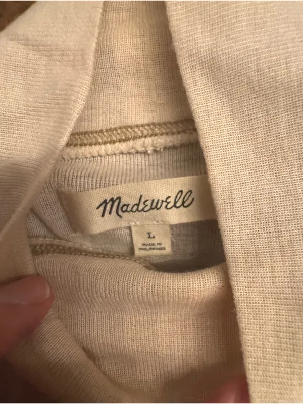 MADEWELL Semi‎ Sheer Turtleneck - Image 3