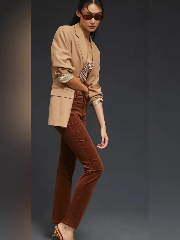 Paige Cindy High-Rise Straight Corduroy Pants size 25 NWT - Image 2