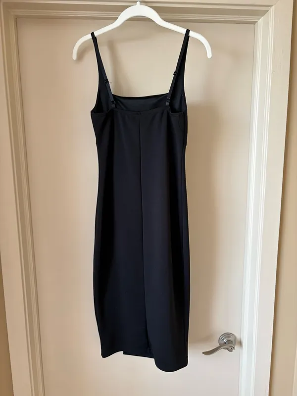 SHEIN Black Midi Dress - Image 3