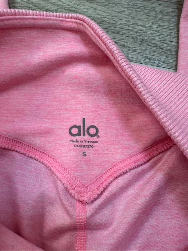 ALO Yoga Alosoft High-waist Lounge Pink Leggings size S - Image 6