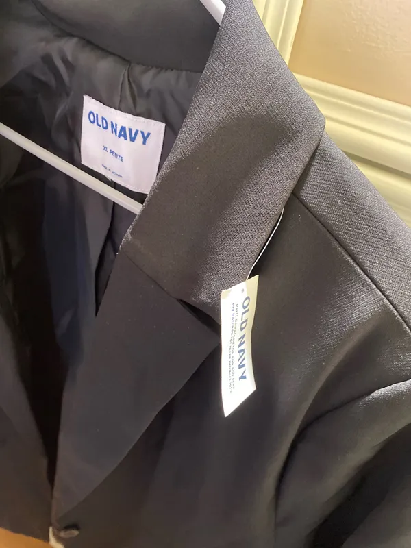Old navy blazer black - Image 3