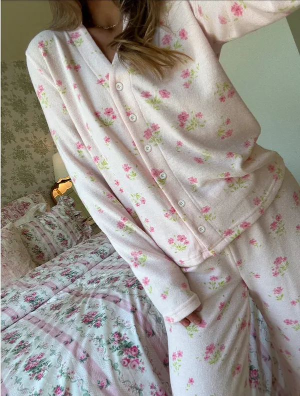 These Three Boutique Floral pajama set - Image 2