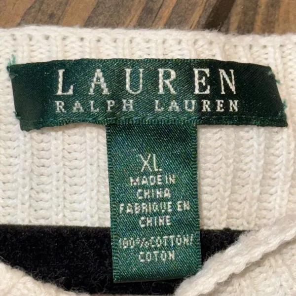 Lauren Ralph Lauren‎ Pullover Rib Knit Sweater - Image 3