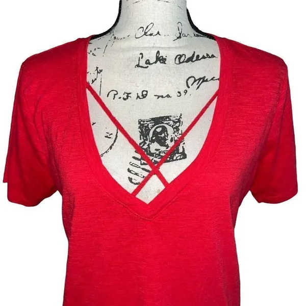 Altar’d‎ State red short sleeve top large - Image 2