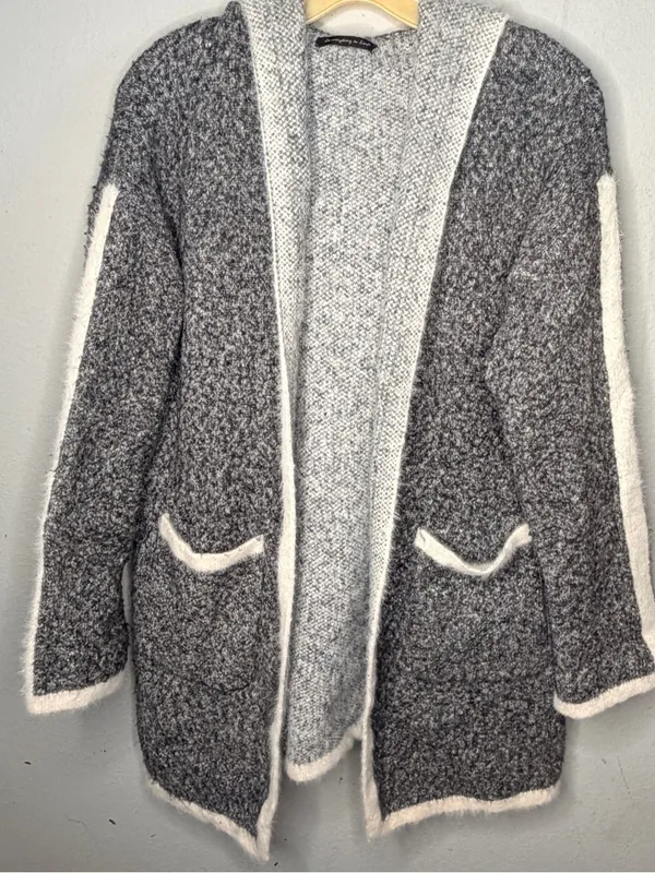 Do Everything In Love Hoody Cardigan Sweater - Image 7