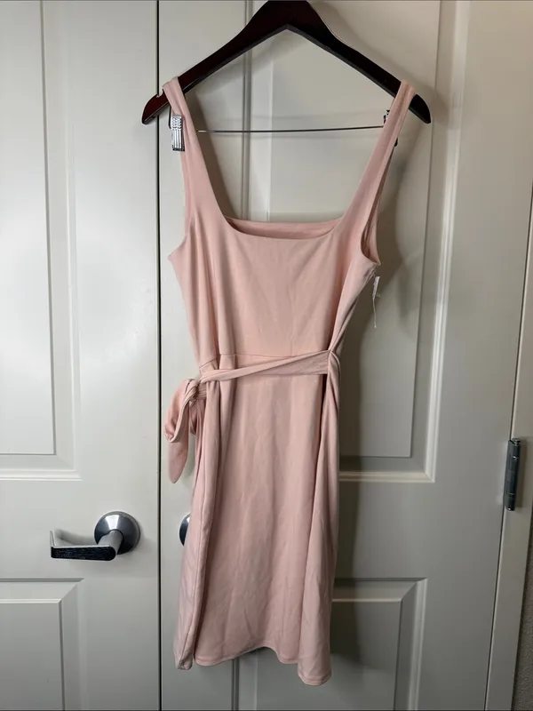 Aritzia Saturn Mini Dress Villa Pink Large NWT - Image 6